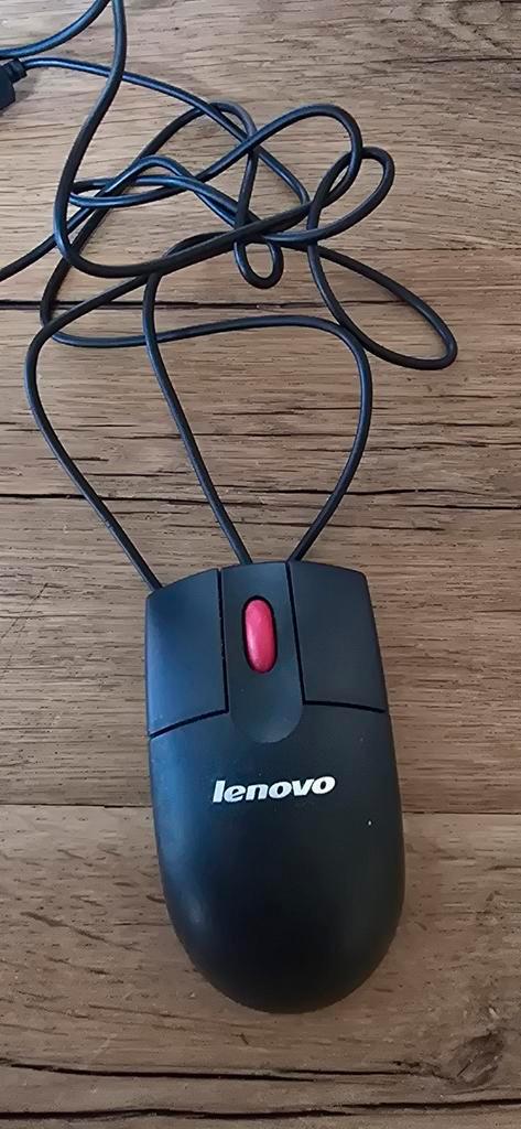 Lenovo Bedrade Muis - Betrouwbaar en Functioneel, Computers en Software, Muizen, Zo goed als nieuw, Muis, Linkshandig, Rechtshandig