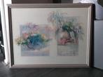aquarel schilderij, Antiek en Kunst, Kunst | Schilderijen | Klassiek, Ophalen
