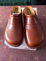 Bruine leren nieuwe klompen mt 47, Kleding | Heren, Schoenen, Evefo, Ophalen of Verzenden, Zo goed als nieuw, Bruin