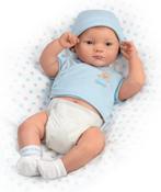 Levensechte babypop Sweet baby boy van Ping Lau, Ophalen of Verzenden, Zo goed als nieuw, Pop