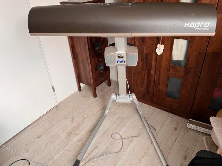 Zonnebank - Hapro InnerGize, Witgoed en Apparatuur, Zonnebanken en Gezichtsbruiners, Gebruikt, Zonnebank enkelzijdig, 15 lampen of meer