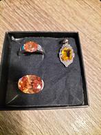 Prachtige antieke zilveren lot sieraden., Sieraden, Tassen en Uiterlijk, Antieke sieraden, Verzenden, Zilver, Hanger