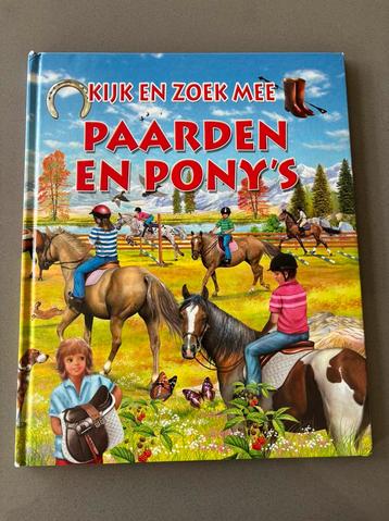 Boek Kijk en Zoek mee - Paarden en Pony’s beschikbaar voor biedingen