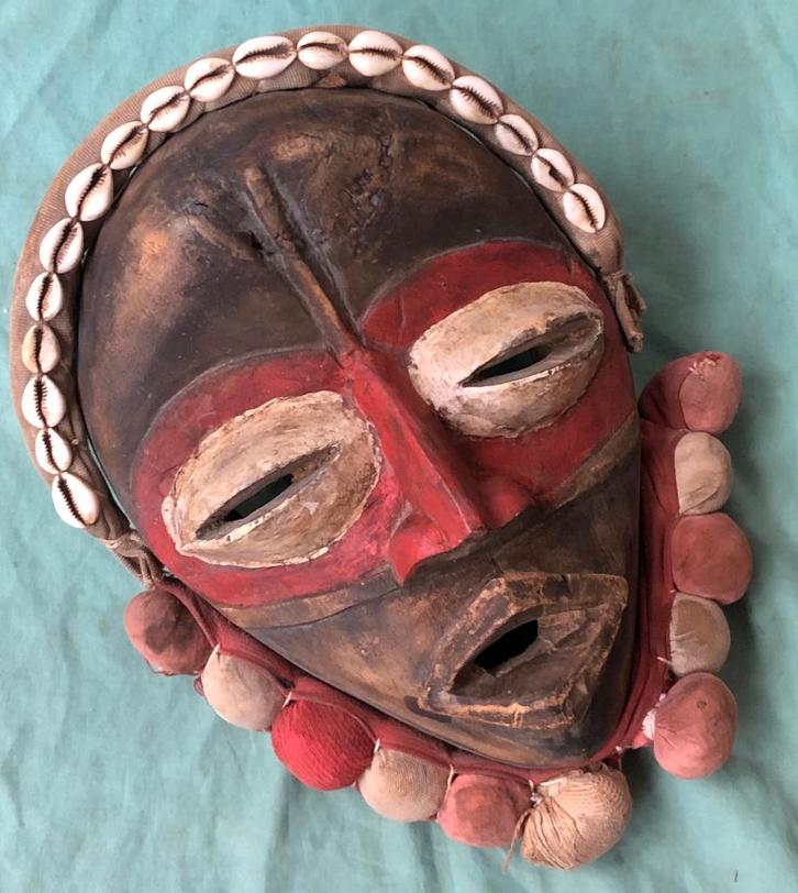 Afrikaans masker Dan Mask Ivoorkust, Antiek en Kunst, Kunst | Niet-Westerse kunst, Ophalen of Verzenden