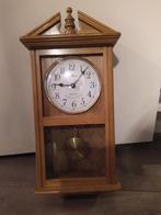 Blank houten klok, Ophalen of Verzenden, Wandklok