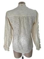 Fabienne Chapot blouse S, Kleding | Dames, Blouses en Tunieken, Wit, Ophalen of Verzenden, Zo goed als nieuw, Maat 36 (S)