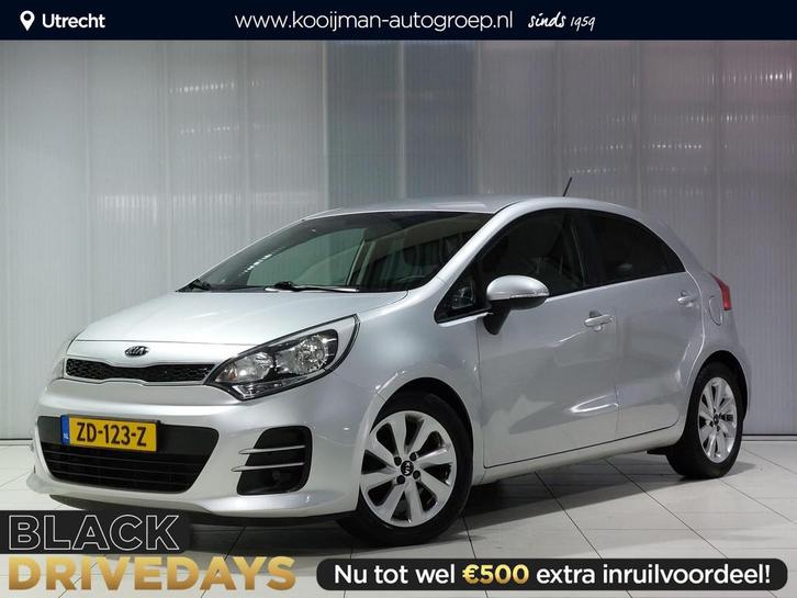 Kia Rio 1.2 CVVT DynamicLine LM velgen , stoelverwarming dea, Auto's, Kia, Bedrijf, Te koop, Rio, ABS, Airbags, Airconditioning
