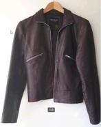 Bordeaux lederen dames jas van vero mode M, Vero Moda, Zo goed als nieuw, Rood, Ophalen