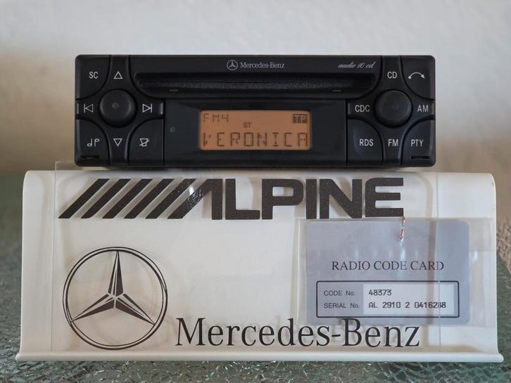 Mercedes Audio 10 cd, Auto diversen, Autoradio's, Zo goed als nieuw, Ophalen of Verzenden