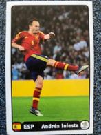 Voetbalplaatje Andres Iniesta  Panini 2012, Ophalen of Verzenden, Zo goed als nieuw, Buitenlandse clubs, Poster, Plaatje of Sticker