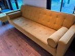 4 zits bank + hocker, Huis en Inrichting, Banken | Bankstellen, Ophalen, Gebruikt, 75 tot 100 cm, Rechte bank