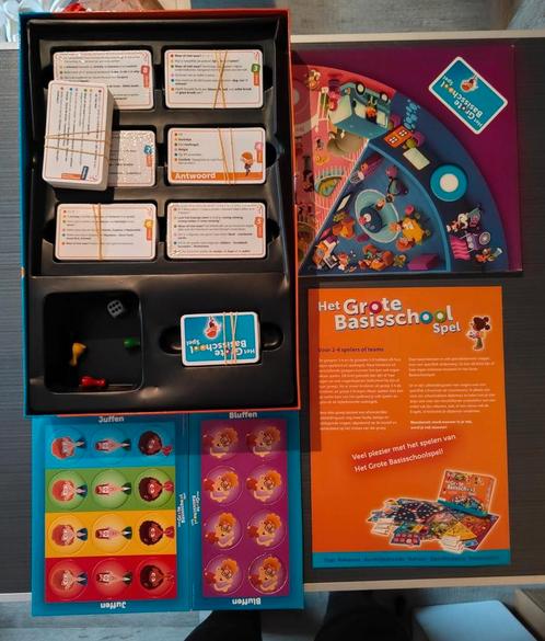 Het grote basisschool spel, Noordhoff, Hobby en Vrije tijd, Gezelschapsspellen | Bordspellen, Zo goed als nieuw, Ophalen of Verzenden