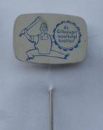 Pin - De Gildeslager waarborgt kwaliteit, Verzamelen, Ophalen, Zo goed als nieuw, Merk, Speldje of Pin