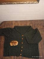 XXXL Handgebreid Merino Vest - Uniek!, Kleding | Dames, Truien en Vesten, Maat 46/48 (XL) of groter, Ophalen of Verzenden, Handgemaakt