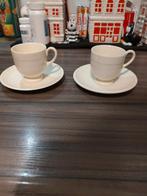 Wedgwood Edme Espresso Kopjes en Schotels, Ophalen of Verzenden, Zo goed als nieuw, Wedgwood, Kop(pen) en/of Schotel(s)