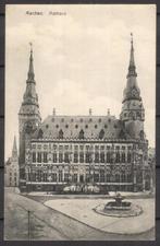 Aachen - Rathaus, Duitsland, Ongelopen, Verzenden