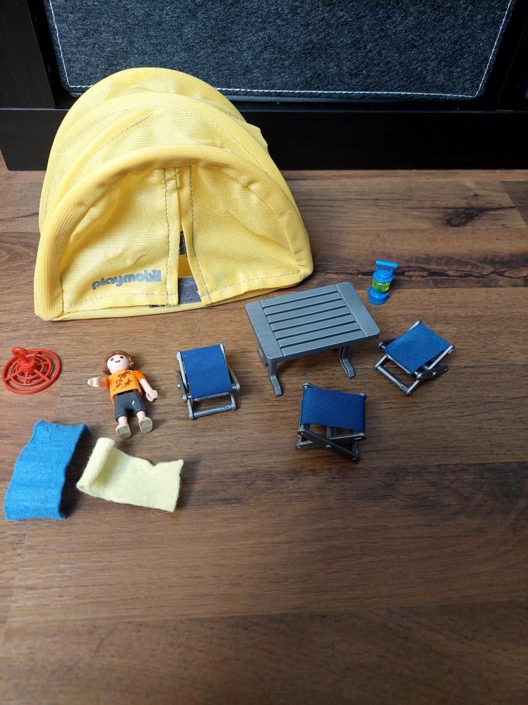 Playmobil Kampeerset, Kinderen en Baby's, Speelgoed | Playmobil, Ophalen of Verzenden, Gebruikt, Complete set