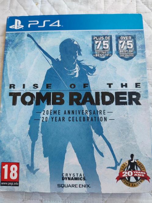 Rise of the Tomb Raider - 20 Year Celebration Edition, Spelcomputers en Games, Games | Sony PlayStation 4, Gebruikt, Avontuur en Actie