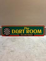 Mancave Bar Café Wanddecoratie metalen bordje Dart Room, Ophalen of Verzenden, Zo goed als nieuw, Reclamebord