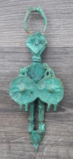 Bronzen Beeld Votiefbeeld 4-armige Krijger Bronstijd Nuraghe