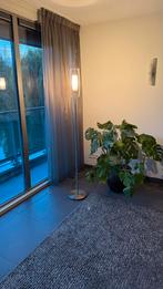Staande RVS lamp, Huis en Inrichting, Lampen | Vloerlampen, Ophalen, 150 tot 200 cm