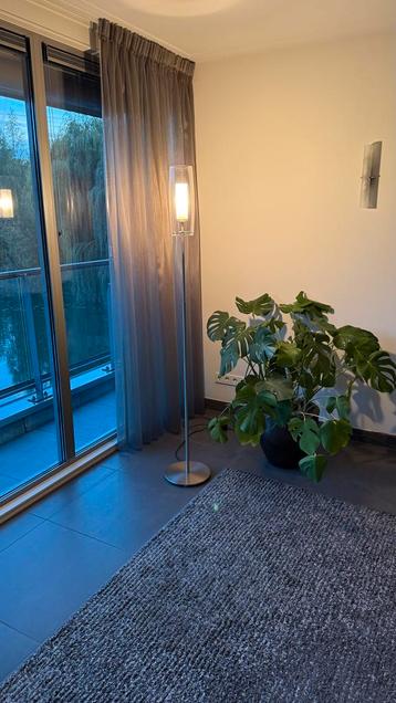 Staande RVS lamp beschikbaar voor biedingen