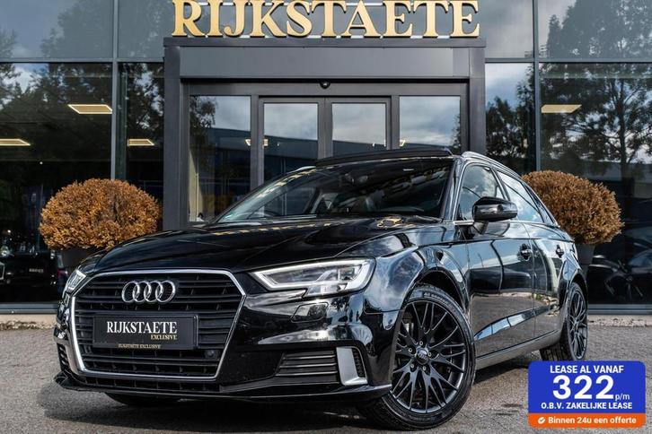 Audi A3 Sportback 1.0 TFSI Pro Line Plus|PANO|LEDER|TREKHAAK, Auto's, Audi, Bedrijf, Te koop, A3, ABS, Airbags, Airconditioning