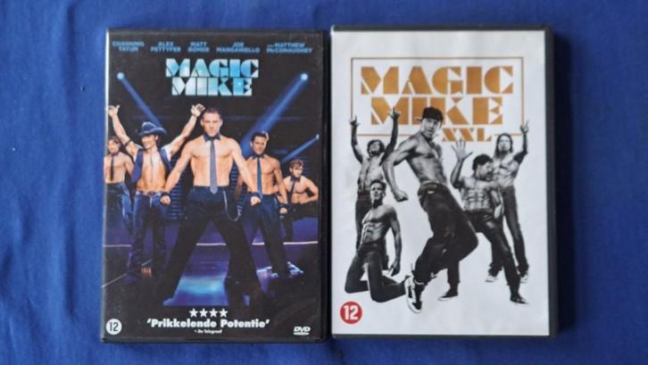 Magic Mike 1 & 2 "Channing Tatum", Cd's en Dvd's, Dvd's | Komedie, Zo goed als nieuw, Actiekomedie, Alle leeftijden, Ophalen of Verzenden