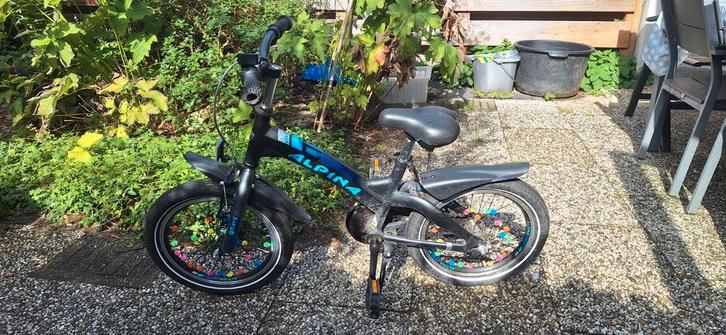 Alpina Brave 16 inch kinderfiets, Fietsen en Brommers, Fietsen | Kinderfietsjes, Zo goed als nieuw, Minder dan 16 inch, Ophalen