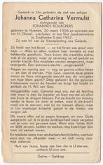 Johanna C. Vermulst 1908 Nuenen + 1957 Eindhoven, 49 jr, Verzenden