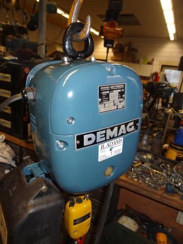 Demag ketting takel type pk2-N kraan nr 54 beschikbaar voor biedingen