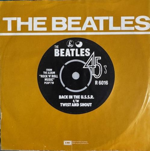 The Beatles - Back in the USSR, Cd's en Dvd's, Vinyl Singles, Zo goed als nieuw, Single, Pop, 7 inch, Ophalen of Verzenden