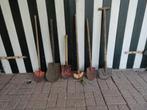 Tuingereedschap, harken, spades, rieken, vorken en shopjes, Tuin en Terras, Hand-tuingereedschap, Ophalen, Gebruikt