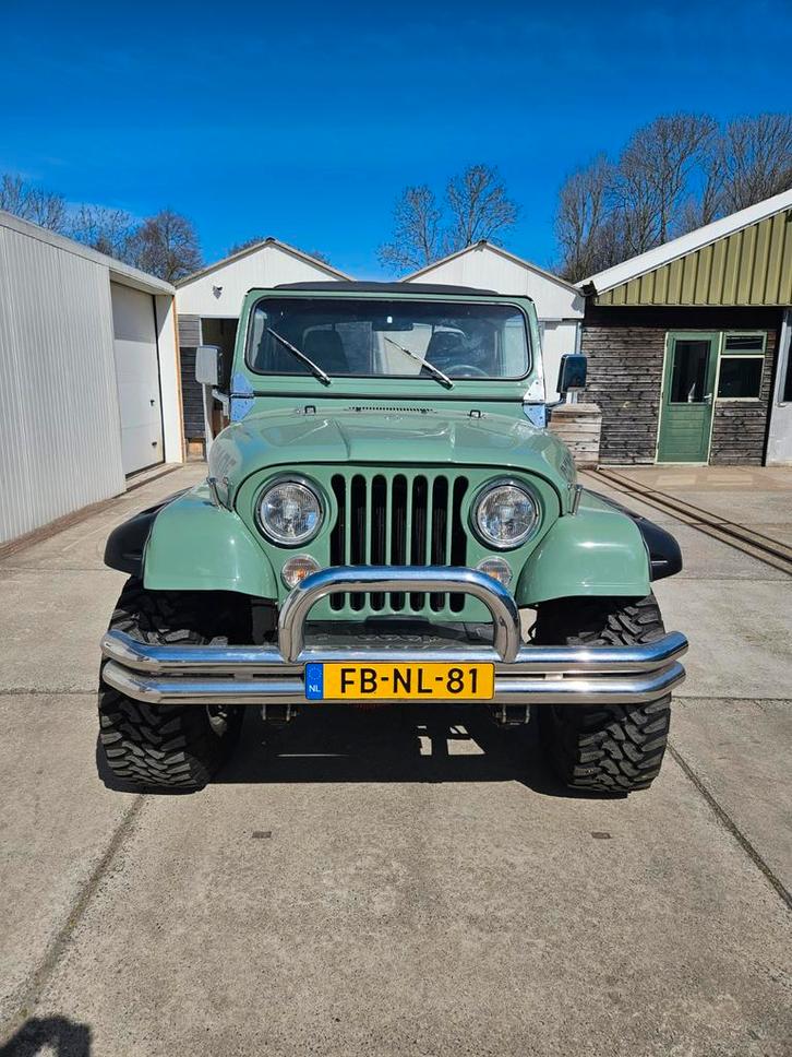 Jeep CJ Cj-7 Renegade 1985 Groen. Belasting vrij., Auto's, Jeep, Particulier, CJ, 4x4, Benzine, SUV of Terreinwagen, Handgeschakeld