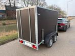 🔺🔺Gesloten tandemasser aanhangwagen 750 kg – 250x125x150cm, Ophalen, Zo goed als nieuw