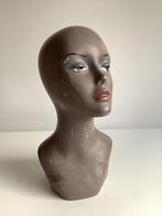 leuk vintage etalagehoofd, Antiek en Kunst, Ophalen of Verzenden