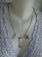 zilveren ketting met oud bijbelslot [166], Sieraden, Tassen en Uiterlijk, Antieke sieraden, Verzenden, Zilver, Ketting