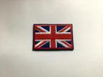 Patch engelse vlag nieuw 6x4 cm, Nieuw, Ophalen of Verzenden, Kleding, Emmen