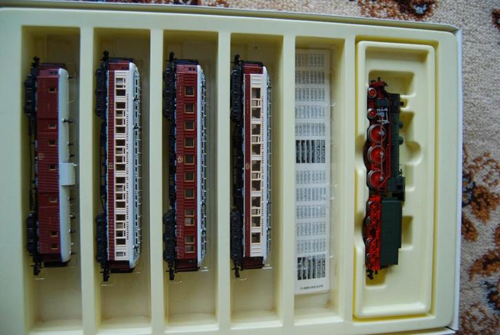 Minitrix 1017 Orient Express, Hobby en Vrije tijd, Modeltreinen | N-Spoor, Gebruikt, Treinset, Gelijkstroom, Trix, Analoog, Ophalen of Verzenden