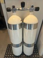 Dubbelset 2x12 liter, Watersport en Boten, Duiken, Ophalen, Gebruikt, Duikfles