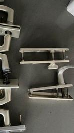 10 set deur krukken kompleet met lang schild, Ophalen of Verzenden, Zo goed als nieuw, Klink of Kruk