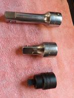 Snap on verlengstukken+verloop, Auto diversen, Autogereedschap, Ophalen of Verzenden, Zo goed als nieuw