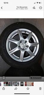 Winterbanden met Velgen komen van een audi A6 - 205/60 R16, Auto-onderdelen, Banden en Velgen, Ophalen, Gebruikt, 16 inch, Banden en Velgen