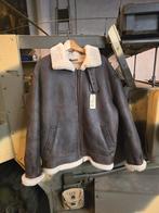 Vintage lammy coat - shearling - piloten jas L/XL (1), Kleding | Heren, Jassen | Winter, Ophalen of Verzenden, Gedragen, Maat 52/54 (L)