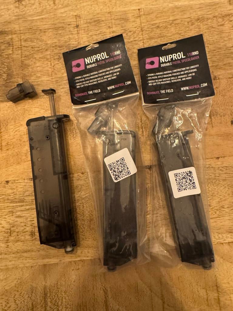 NUPROL 110RND Speedloader, Ophalen of Verzenden, Nieuw