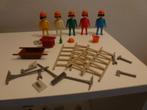 Playmobil 3110 Bouwvakkers vintage, Ophalen of Verzenden, Gebruikt, Complete set
