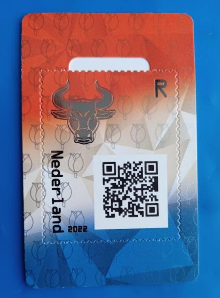 NL crypto stamp - Groen, Postzegels en Munten, Postzegels | Nederland, Postfris, Na 1940, Verzenden