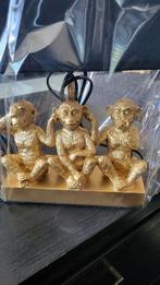 Horen zien en zwijgen lamp met zwarte kap., Ophalen of Verzenden, Nieuw