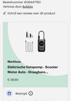 Elektrische Fietspomp - Draagbare Compressor -zgan, Ophalen of Verzenden, Elektrisch, Zo goed als nieuw