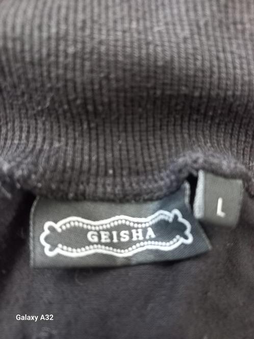 Lange zwarte rok van Geisha, maat L, Kleding | Dames, Rokken, Zo goed als nieuw, Maat 42/44 (L), Zwart, Onder de knie, Ophalen of Verzenden